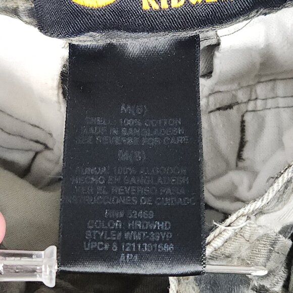 Realtree Camouflaged Pants Boy's Med 8 Hardwoods Cargo Pockets Outdoors Hunting - Picture 8 of 9